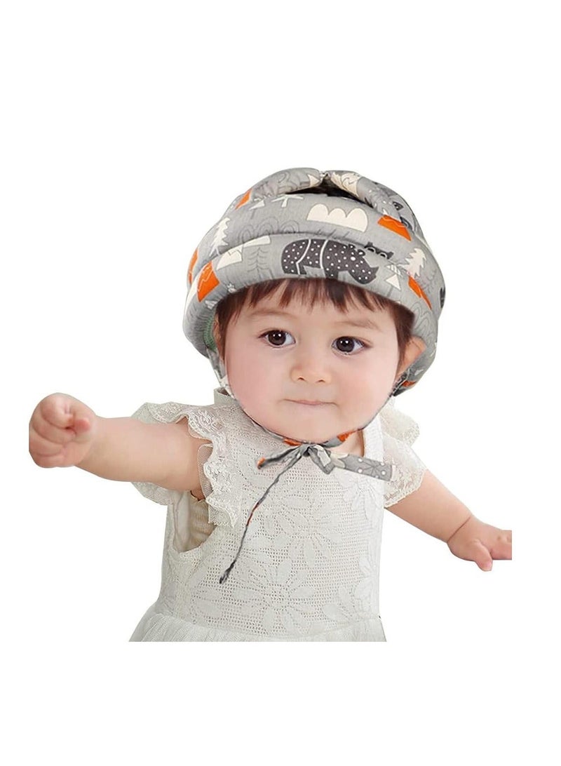 ممز بلانيت خوذة أمان لحمايه الرأس للأطفال ، مصنوعة القطن الصديق للبشرة، خفيفة الوزن وجيدة التهوية عمر 6 أشهر إلى 5 سنوات، هديه قيمه للأطفال - Image 2